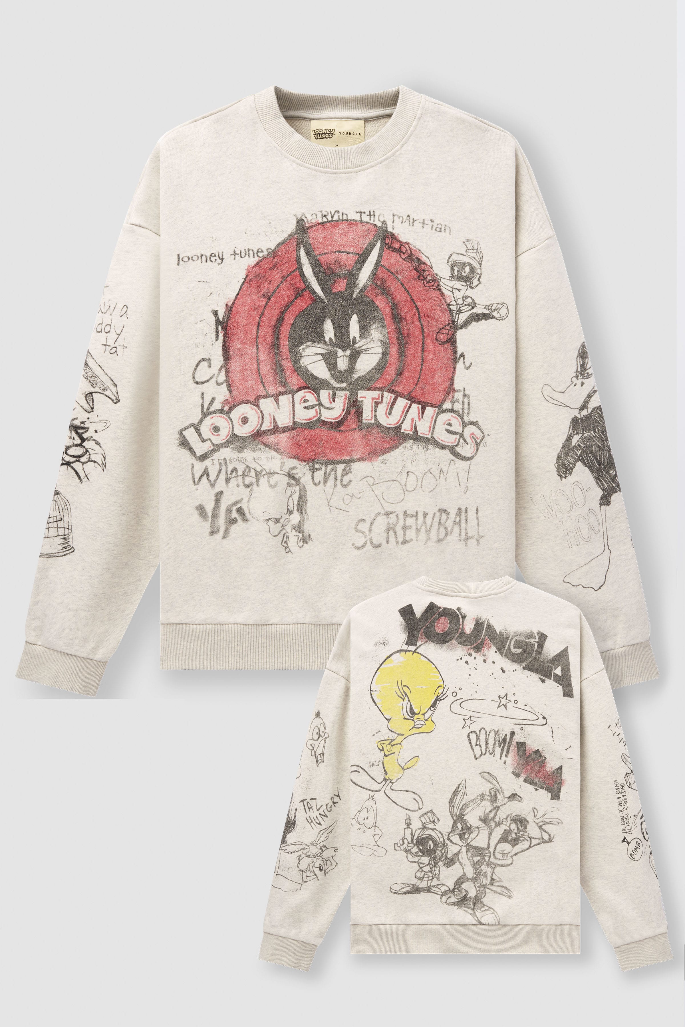 5256 - Looney Tunes Graffiti Crewnecks — imagem 10