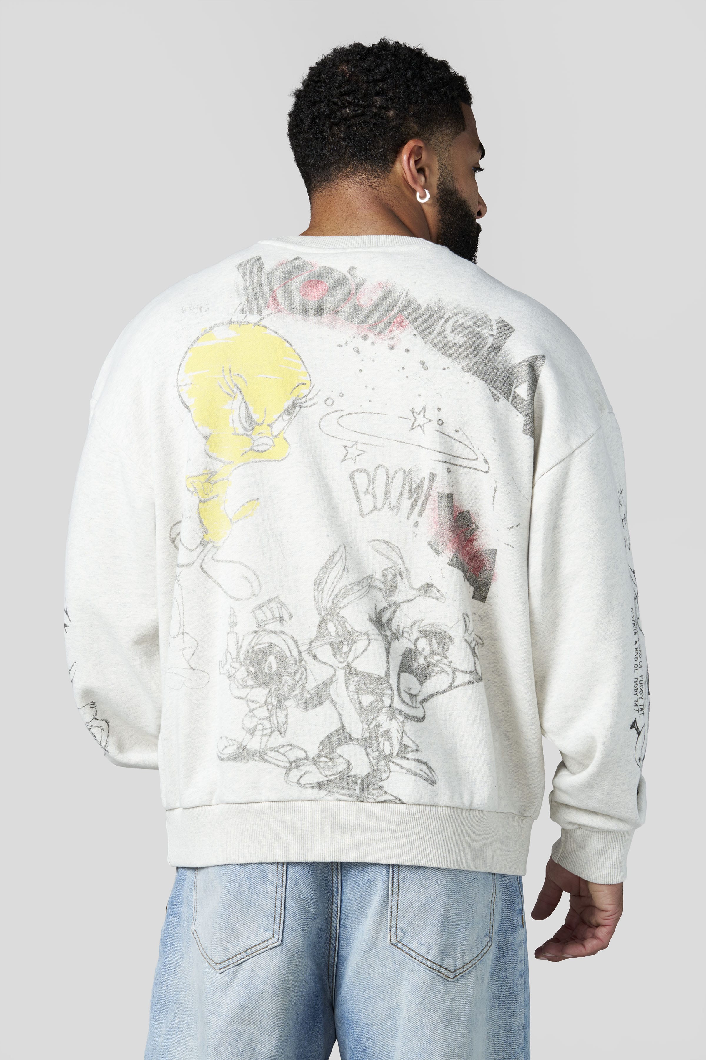 5256 - Looney Tunes Graffiti Crewnecks — imagem 7