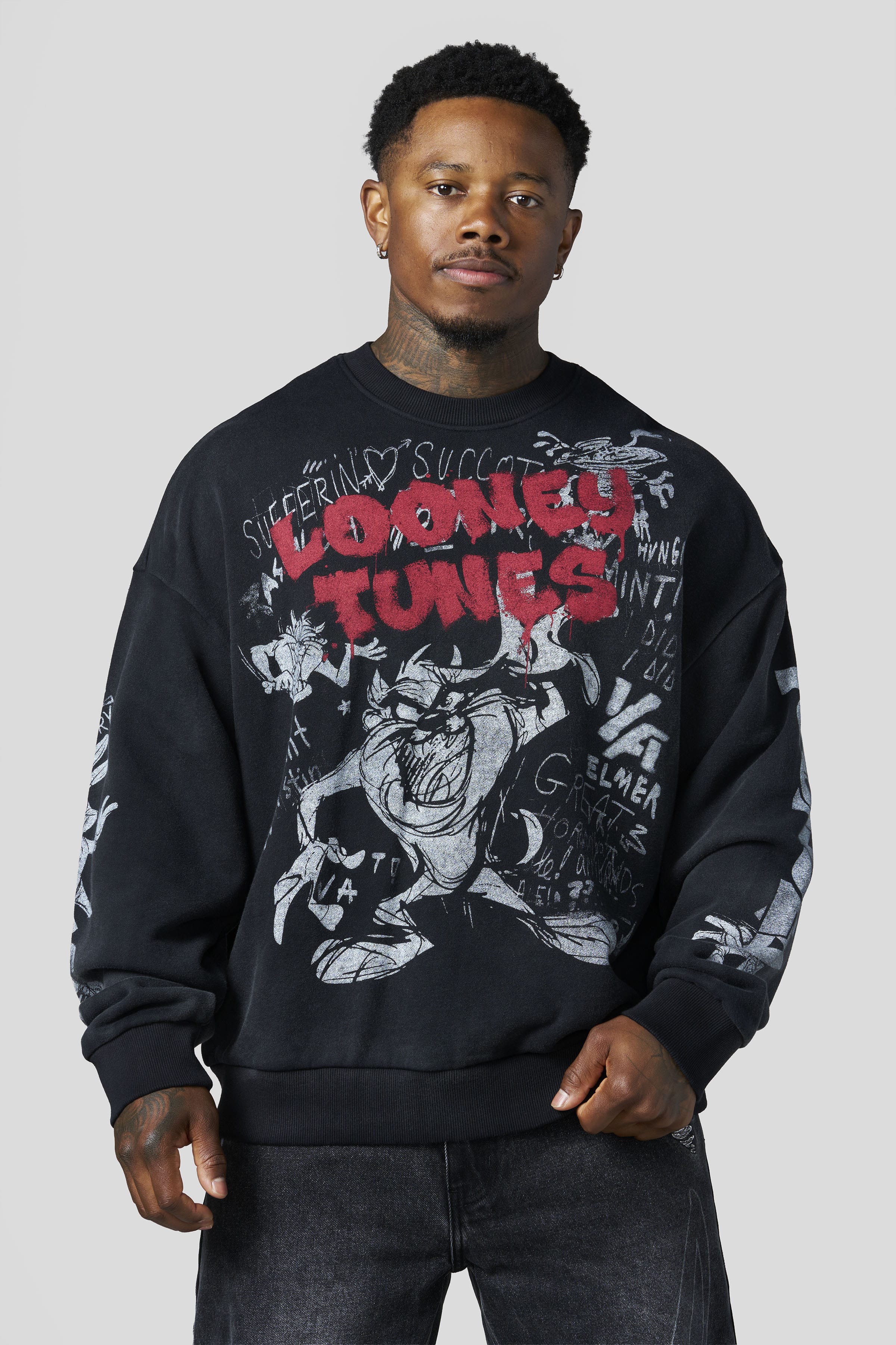 5256 - Looney Tunes Graffiti Crewnecks — imagem 8