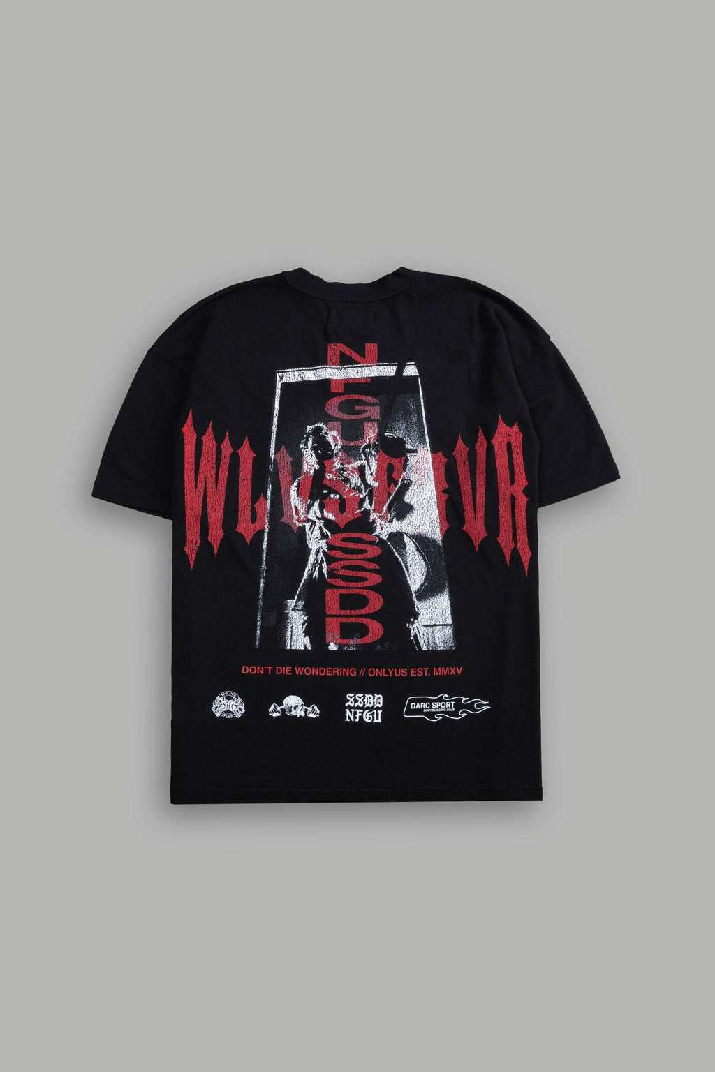 Born Darc "Premium" Oversized Tee in Black — imagem 1