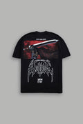 Dragon Slayer "Premium" Oversized Tee in Black - imagem 1