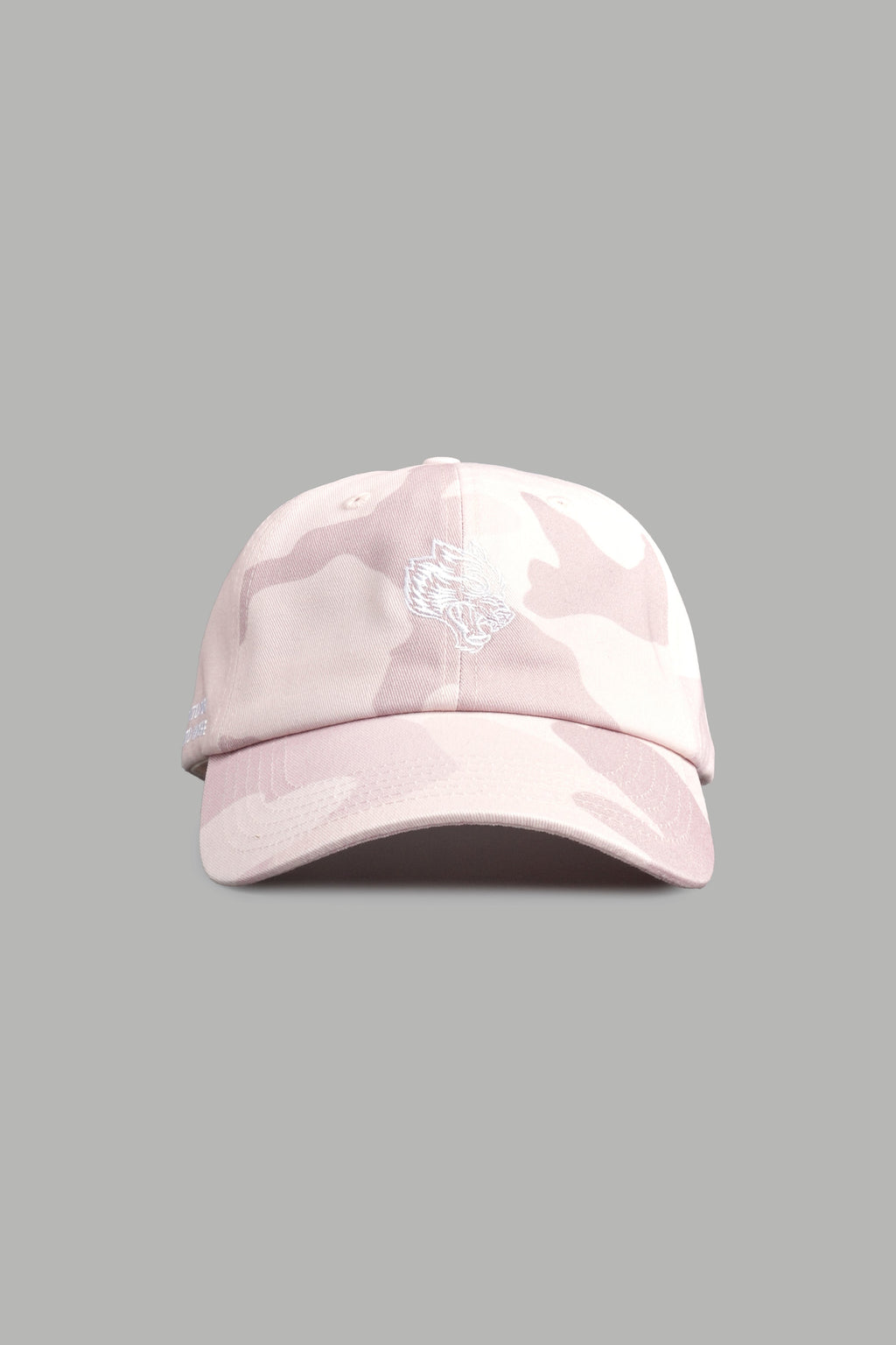 Wolf Head Forever Dad Hat V2 in Blush Vintage Woodland Camo — imagem 1
