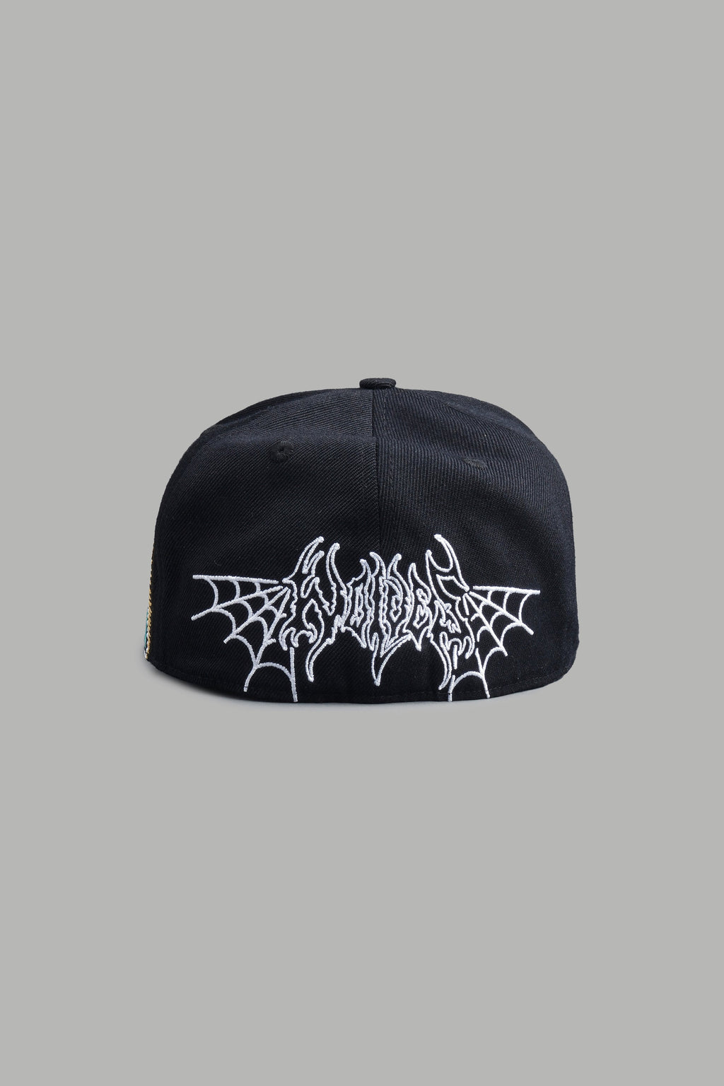 Nuestra Senora Fitted Cap In Black