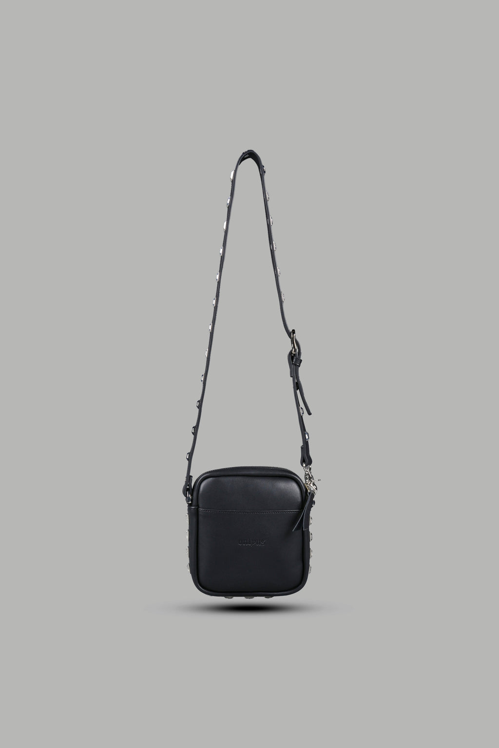 Wolves OnlyUs Slim Leather Side Bag in Black - imagem 2