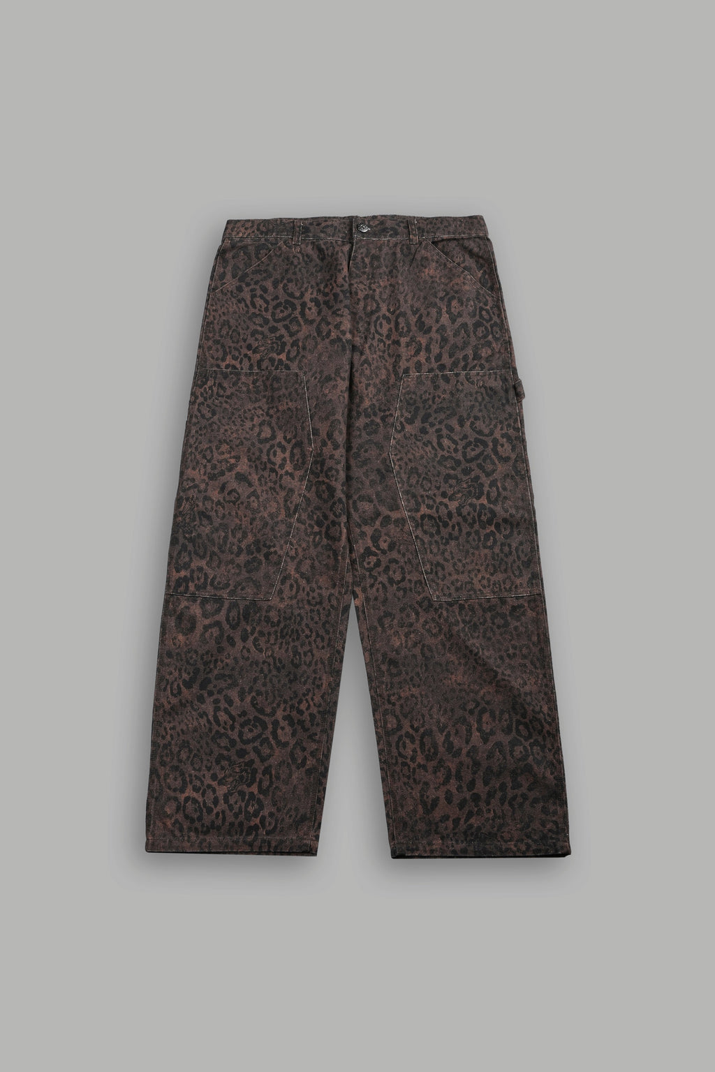 Wolves Chopper Dillon Pants in Darc Brown Leopard