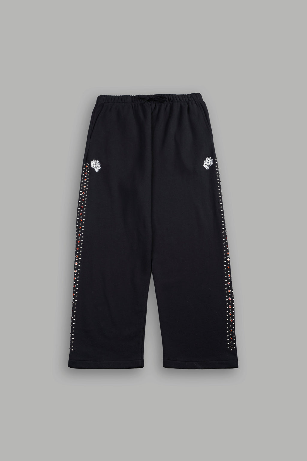 Stud Muerto Baggier Bigelow Sweat Pants In Black