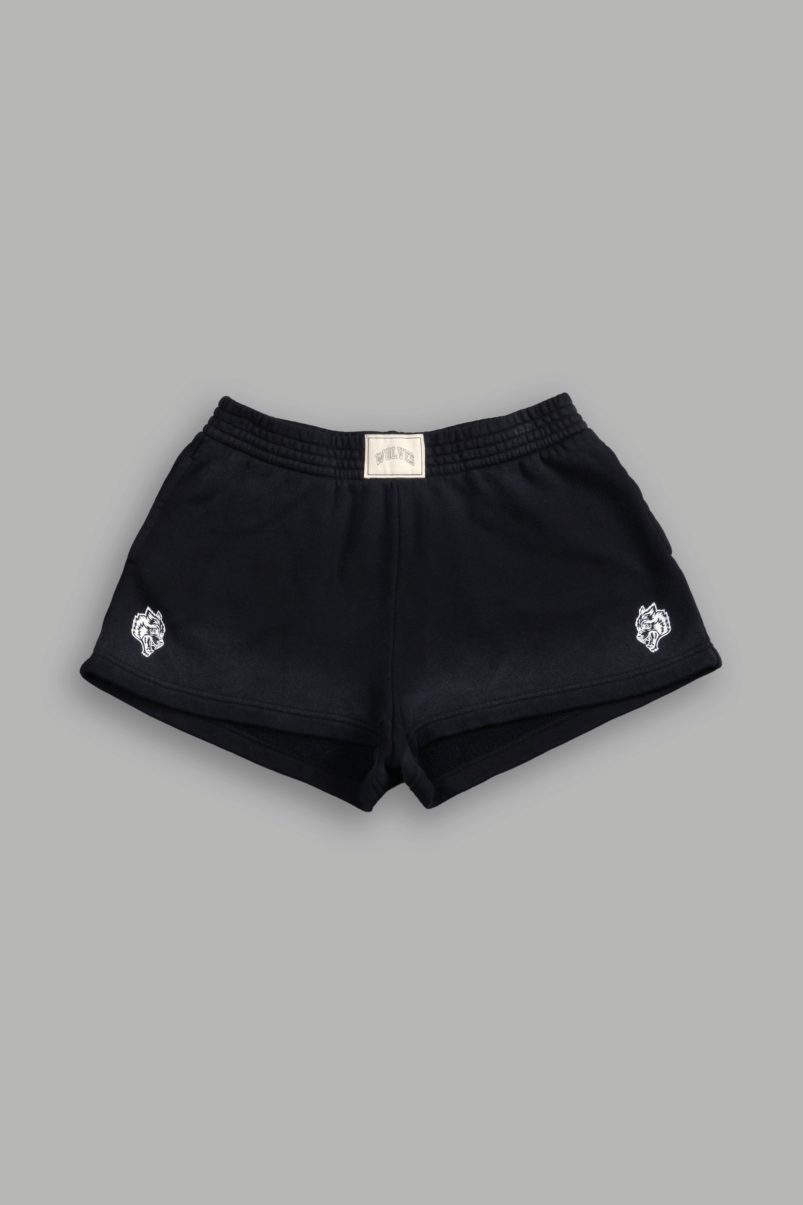 Darc Wandering Ellie Sweat Shorts in Black Drift Wash — imagem 3