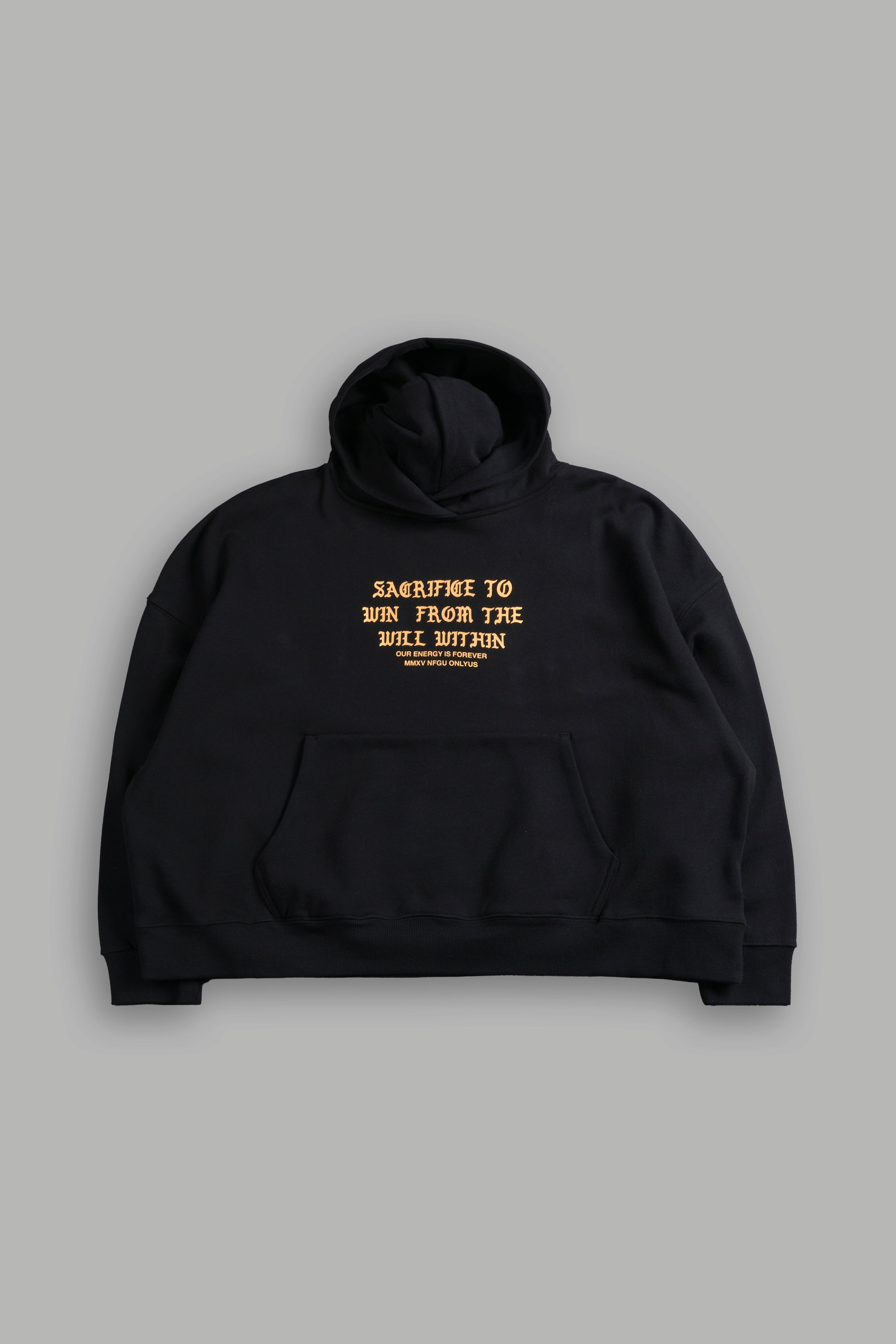 The Will Within Grunge "Gage Box Cut" Hoodie in Black — imagem 3