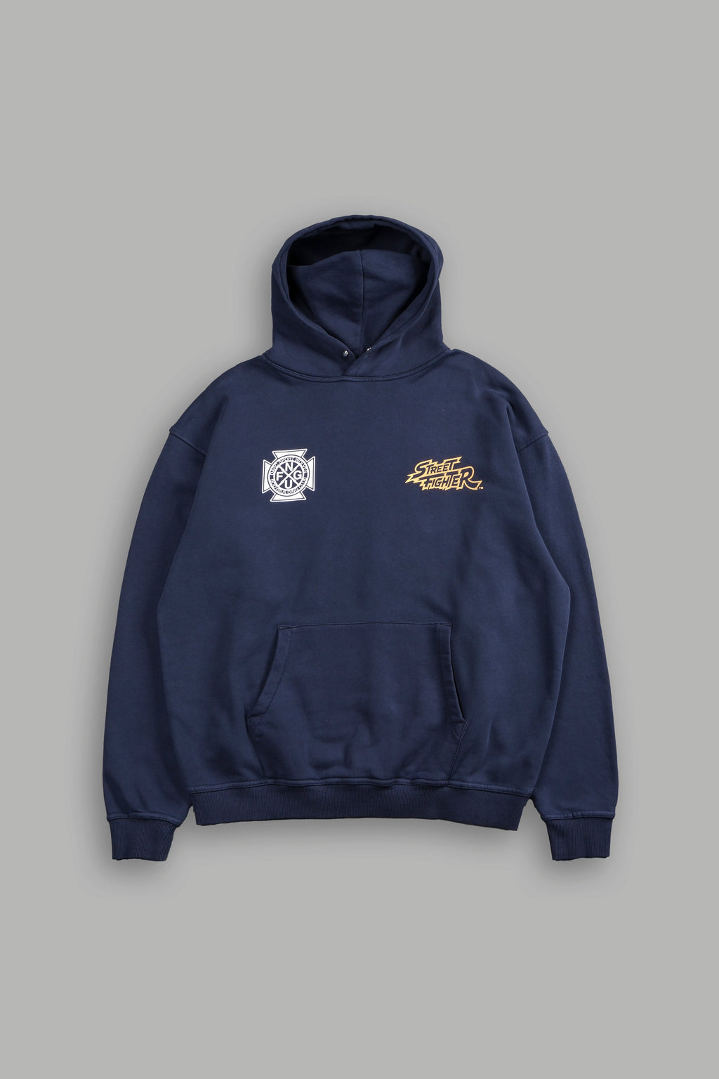 Final Boss "Pierce" Hoodie in Storm Blue - imagem 3