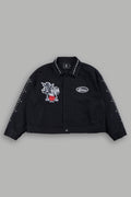 Wolves Heritage Jax Denim Jacket In Black - imagem 1