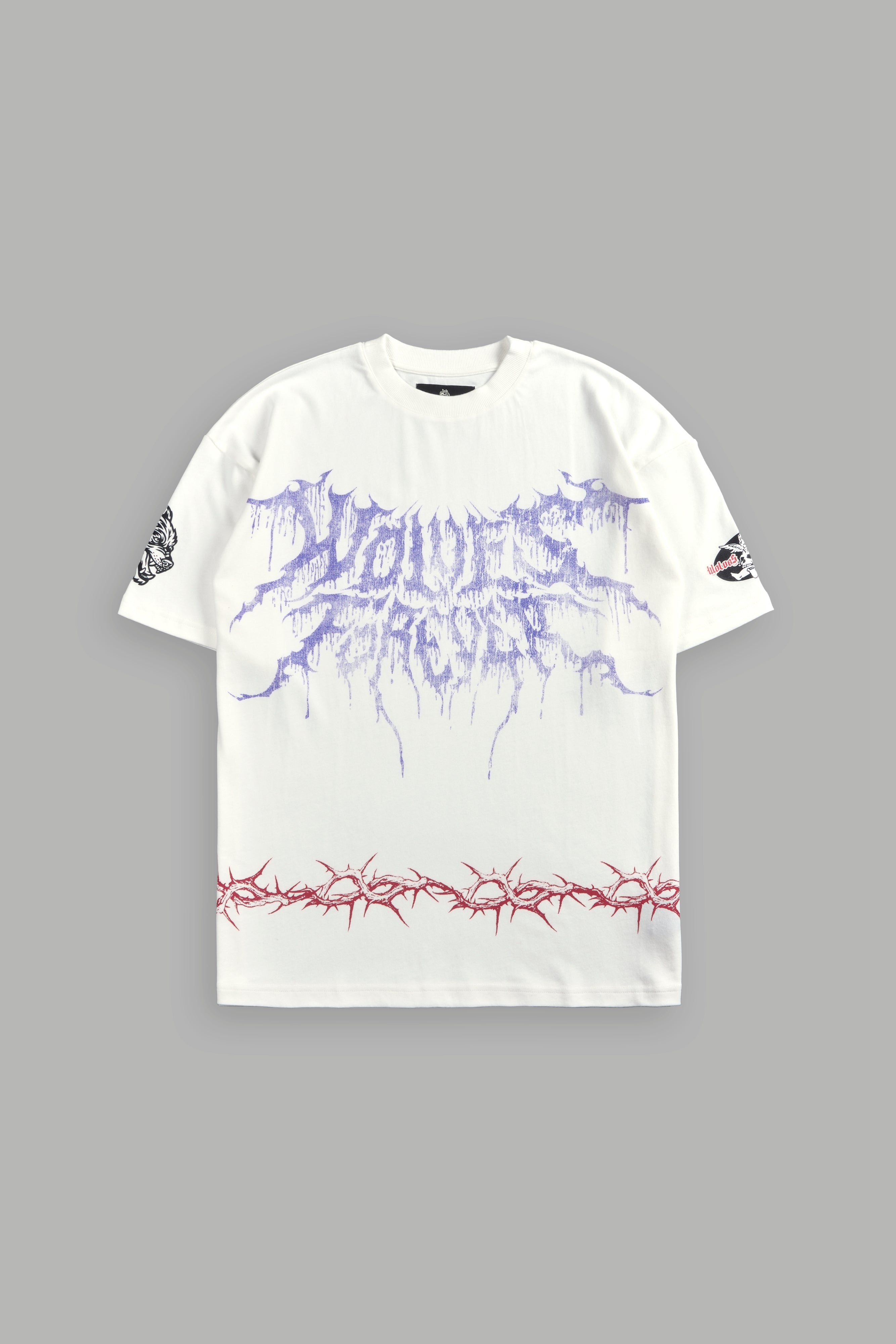 Drip Hesh "Premium" Oversized Tee in Cream — imagem 1