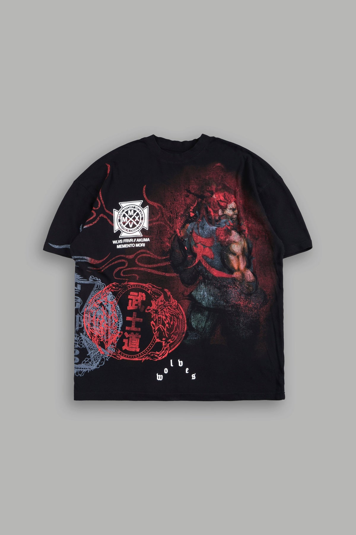 Street Fighter X Darc Sport "Mystery" Tee In Black - imagem 6