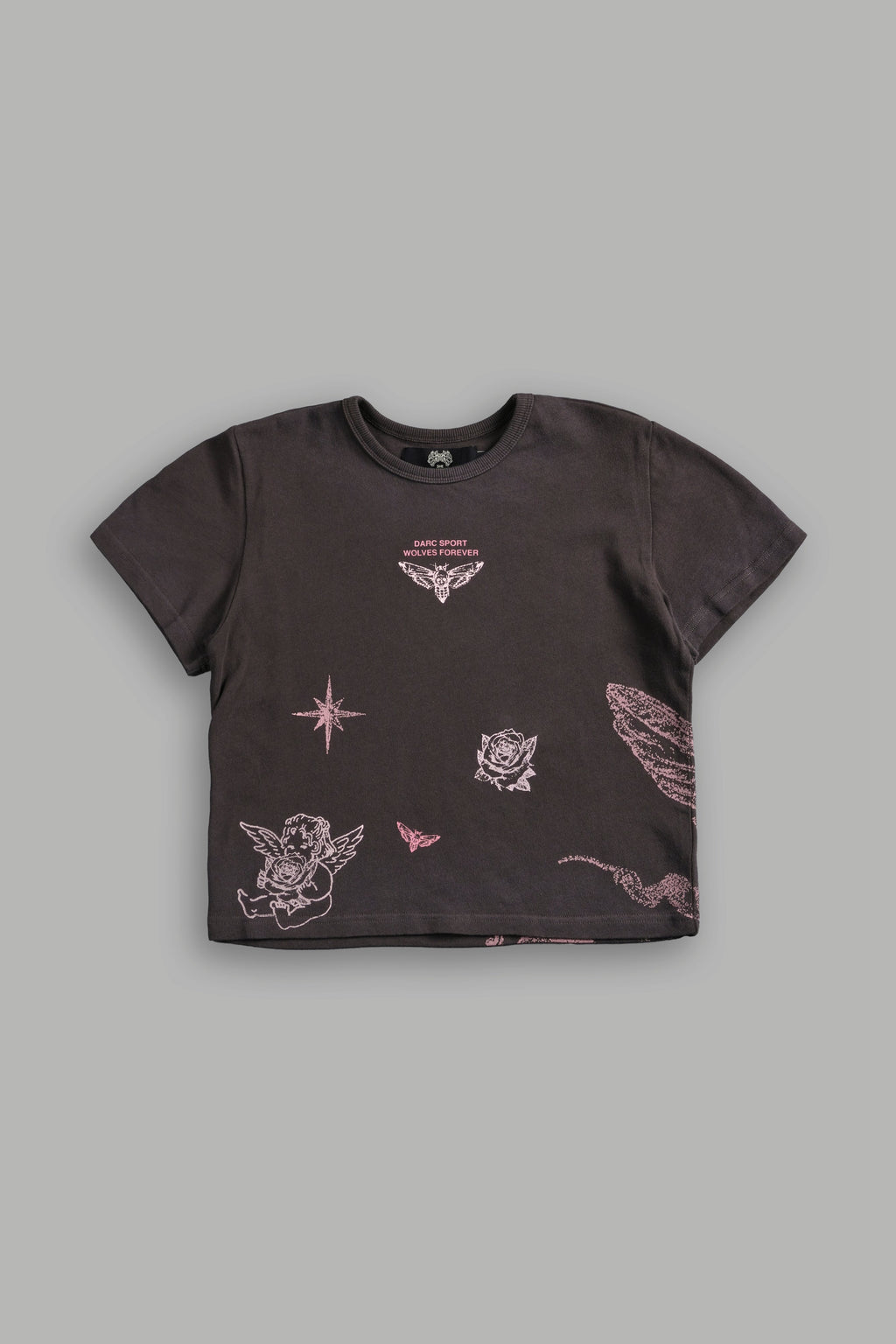 Sacred Flash "Timeless" Tee in Darc Brown Drift Wash — imagem 5