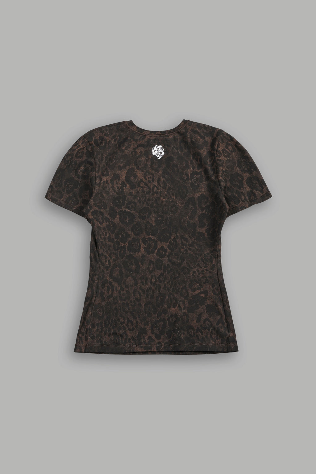 Minnie Mouse Hesh Eden Ss Tee in Darc Brown Leopard