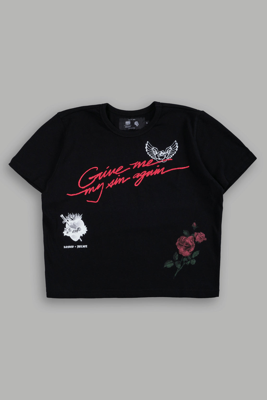 Sin Again "Timeless" Tee in Black — imagem 1