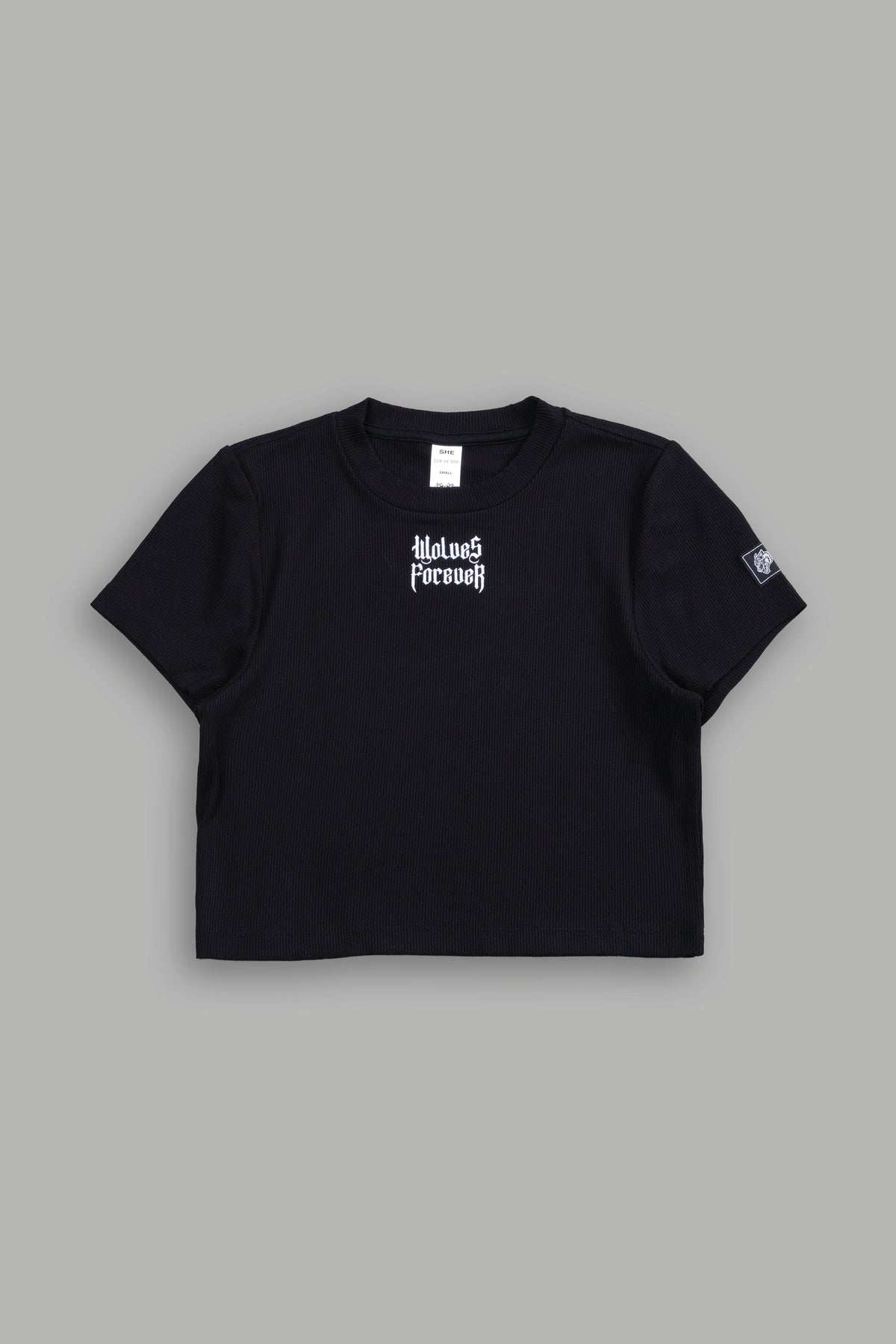 Darc Letter "Kara" Tee in Black - imagem 3