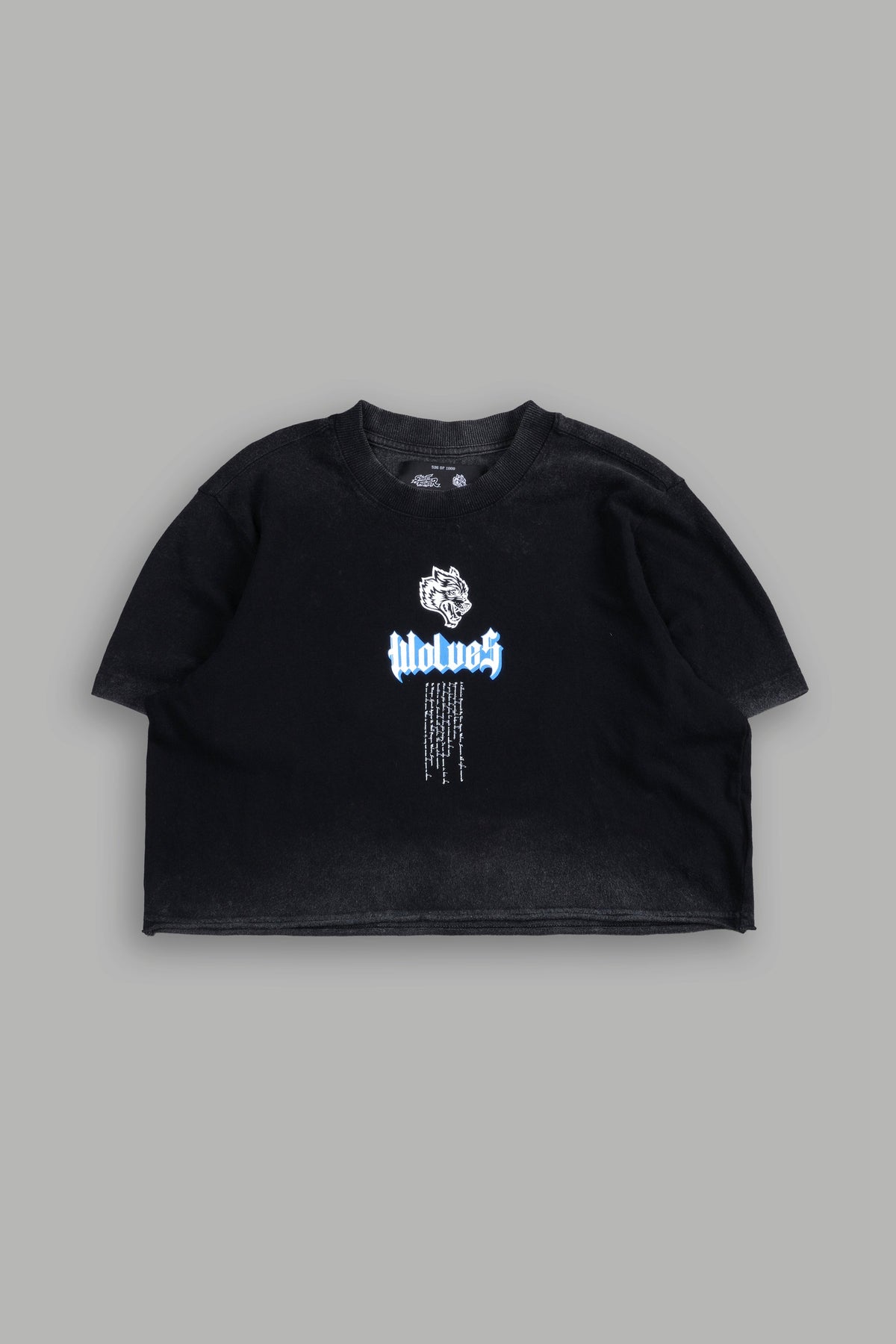 Kikoken Forever "Premium" (Cropped) Tee in Black - imagem 7