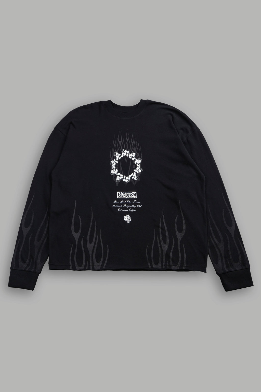 Mickey Forever Premium Box Cut Ls Tee in Black