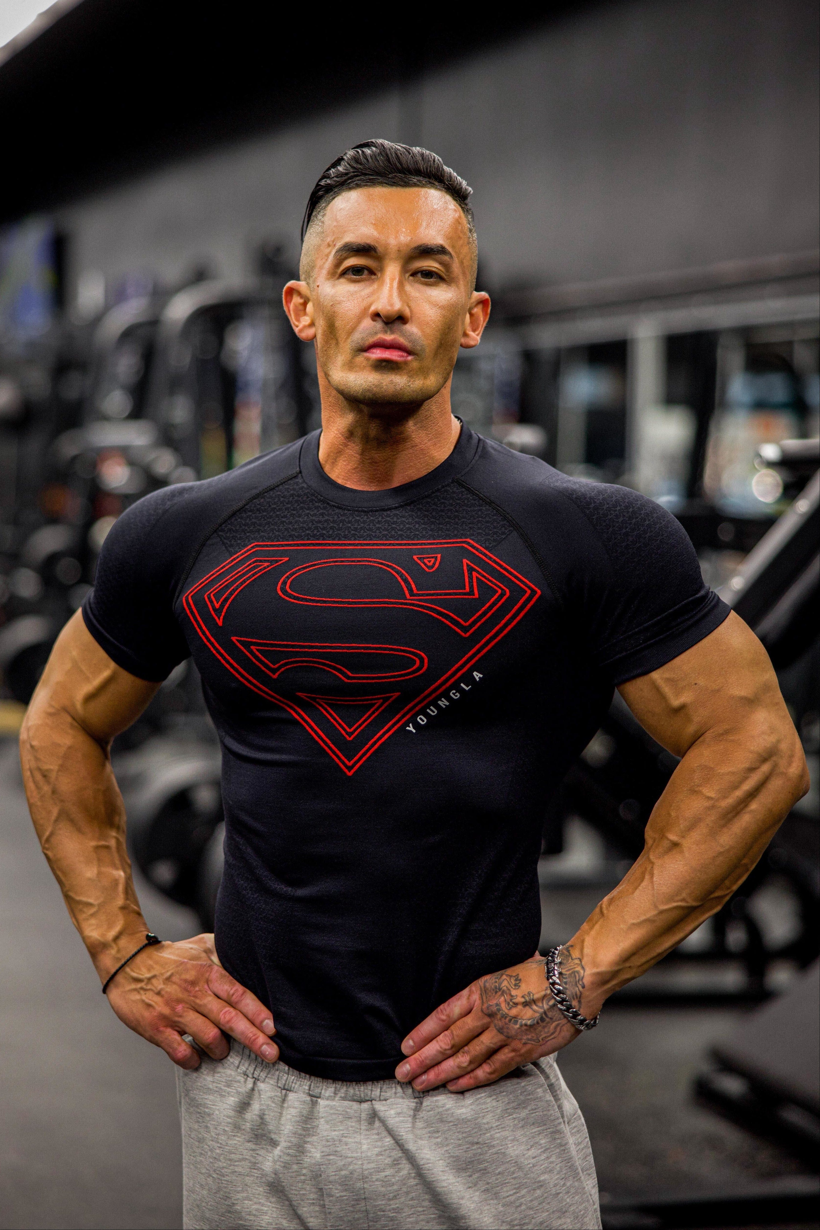 4117 - Superman Compression Tees — imagem 1