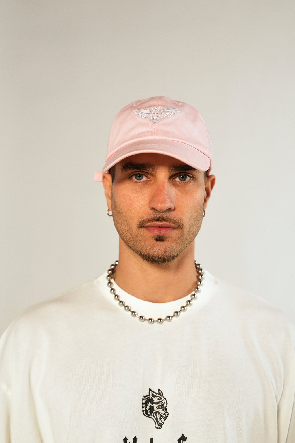 Death Moth Forever Dad Hat V2 in Cherry Blossom — imagem 4