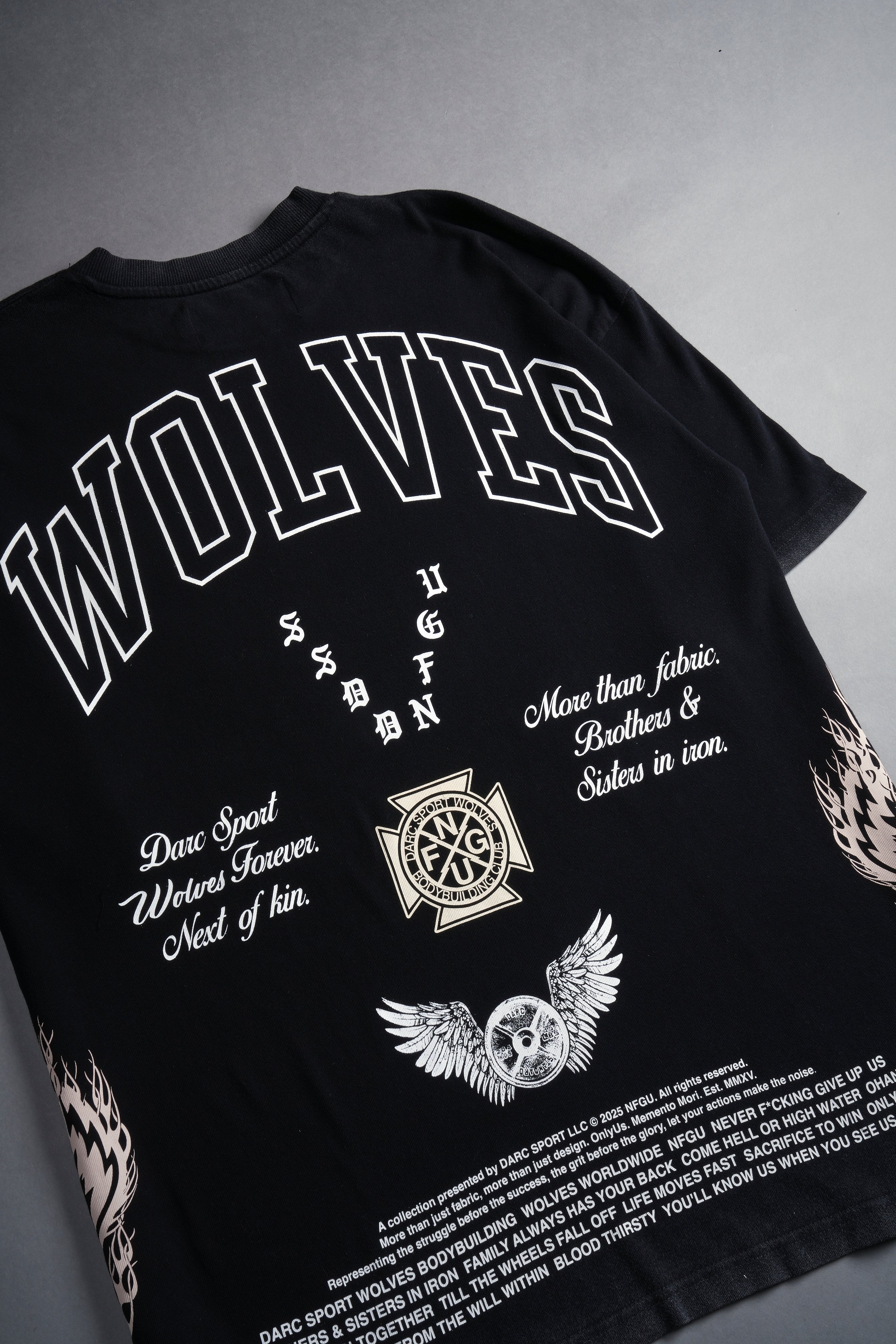 Our Lineage "Premium" Oversized Tee in Black — imagem 6