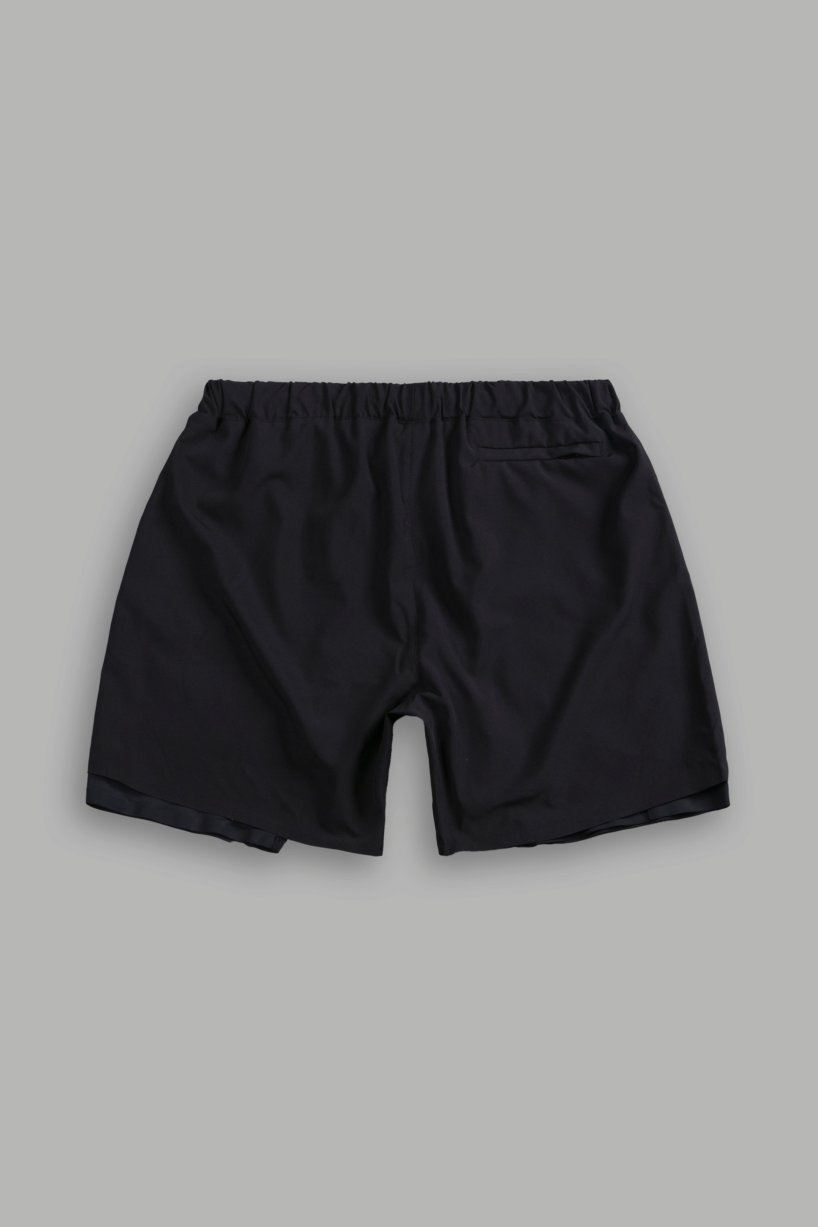 Dual Compression Shorts in Black