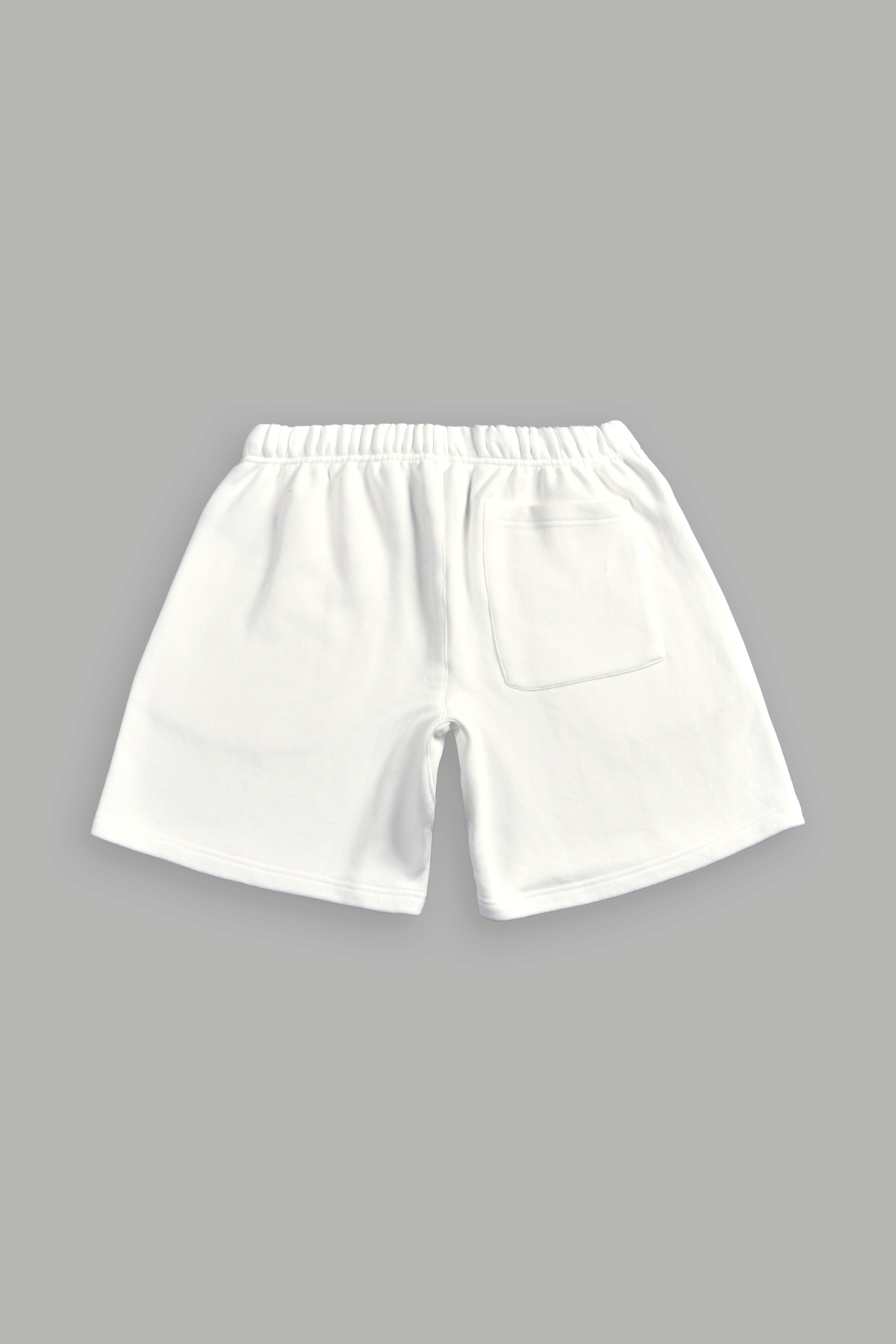 Hollow Virtue Post Lounge Sweat Shorts in Cream — imagem 3