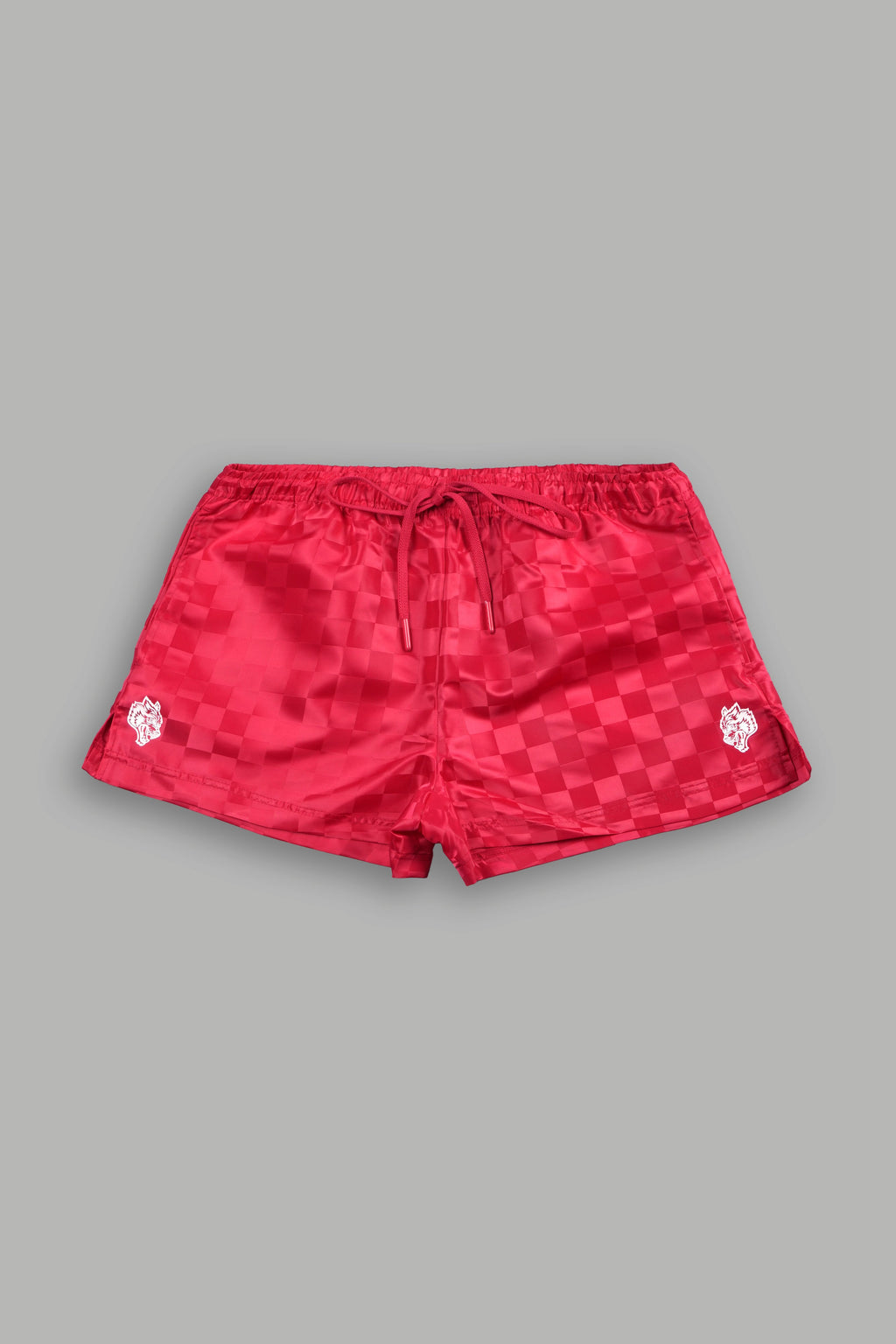 Dual Wolf Roxie Run Shorts in Cherry — imagem 8