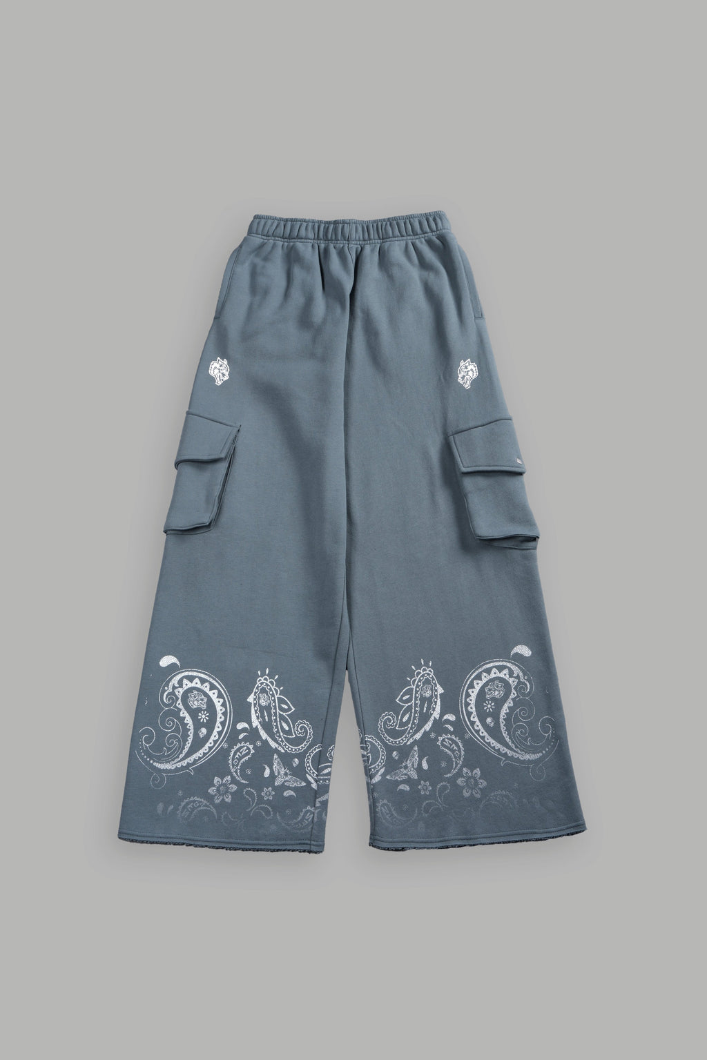Faded Paisley Durst Cargo Sweats in Greek Stone — imagem 1