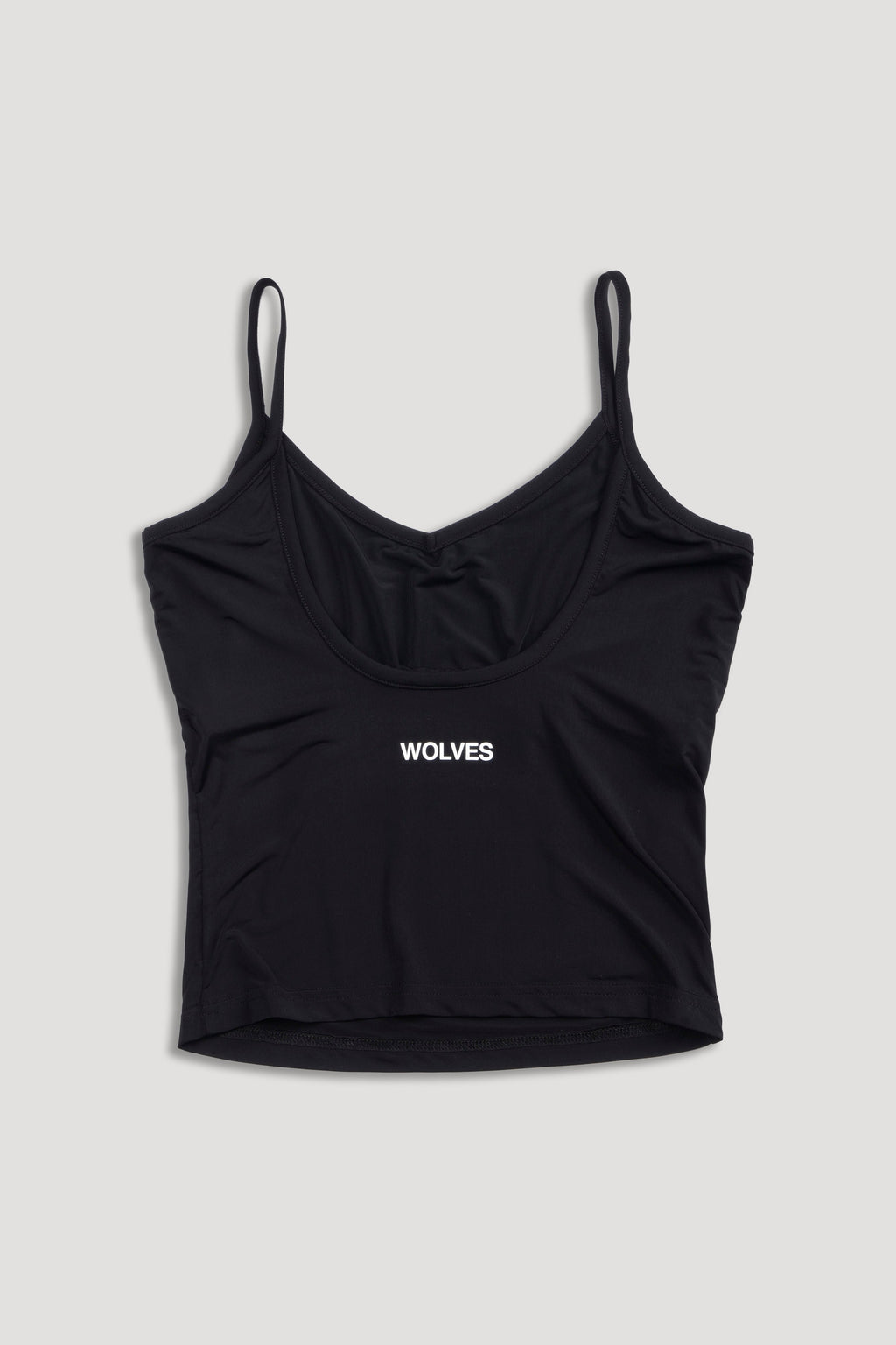 Forever Mark "Hallie" Silky Tank Top in Black — imagem 10