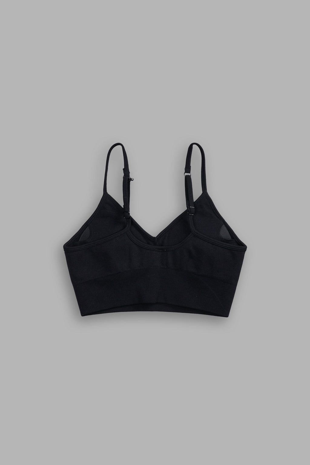 Our Stamp "Everson Seamless" Sports Bra in Black - imagem 4