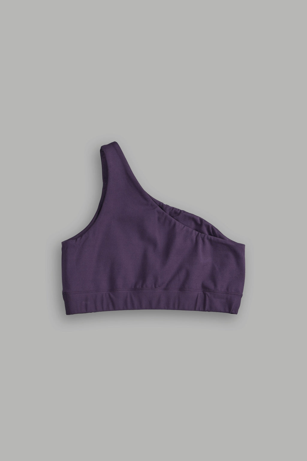 Finite Flame One Shoulder Sports Bra in Phantom Purple — imagem 4