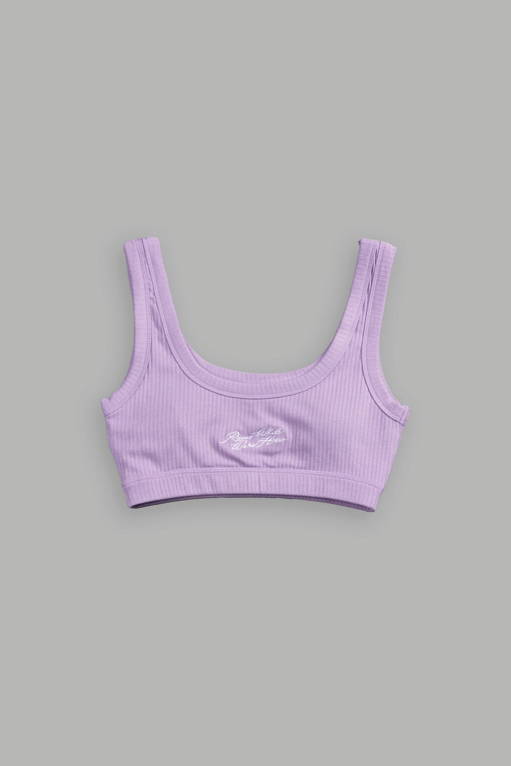 Roses While We're Here Wellness Bra in Ghost Orchid — imagem 9