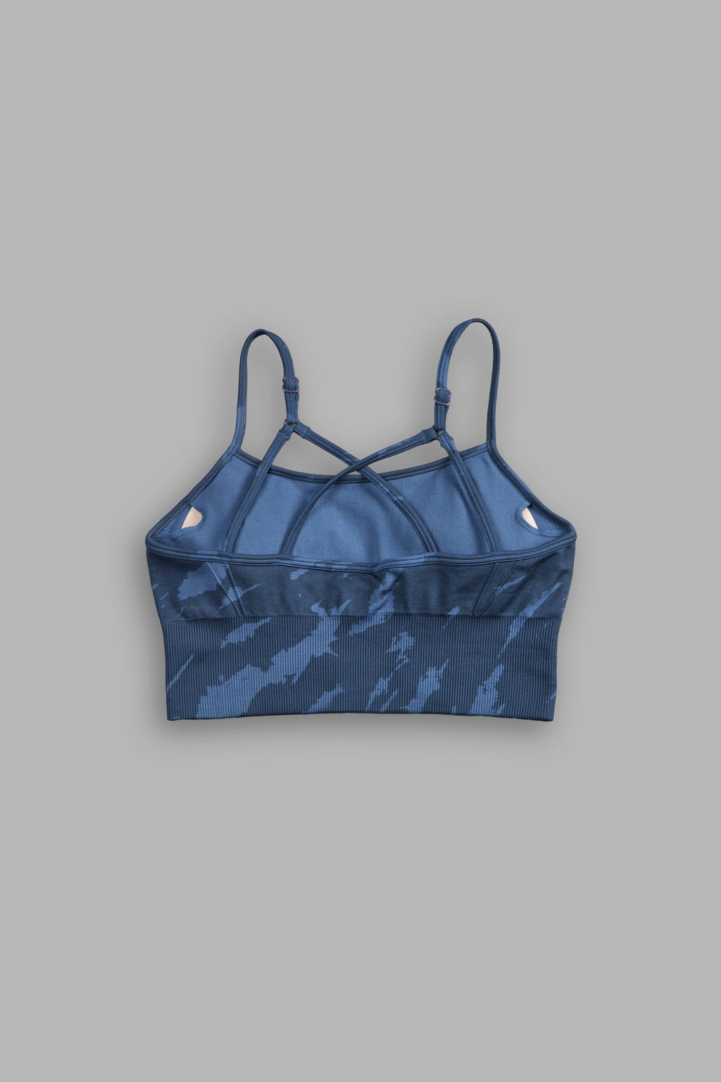 Single Wolf "Everson Seamless" Huxley Bra in Ocean Blue Native Camo — imagem 4