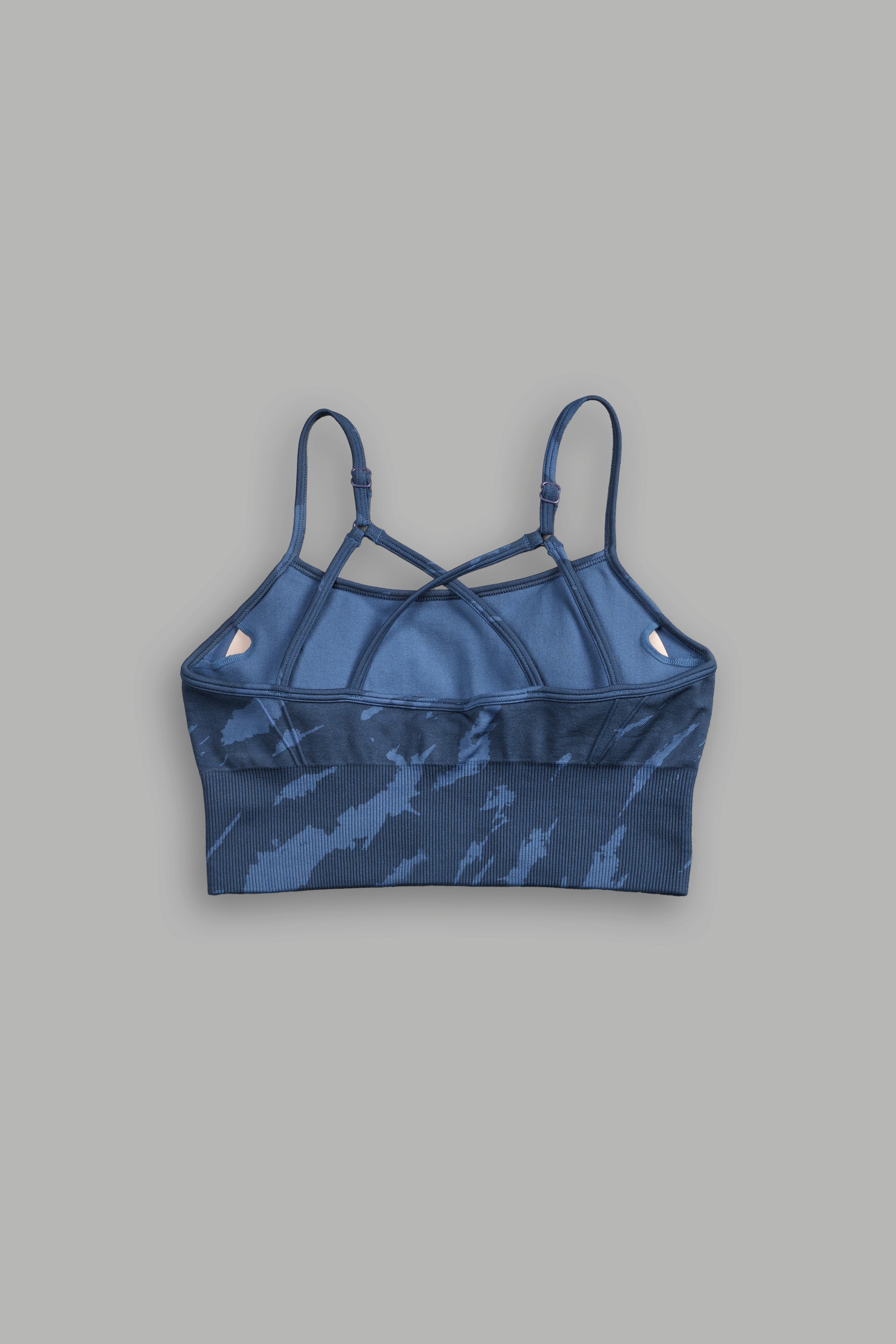 Single Wolf "Everson Seamless" Huxley Bra in Ocean Blue Native Camo — imagem 4