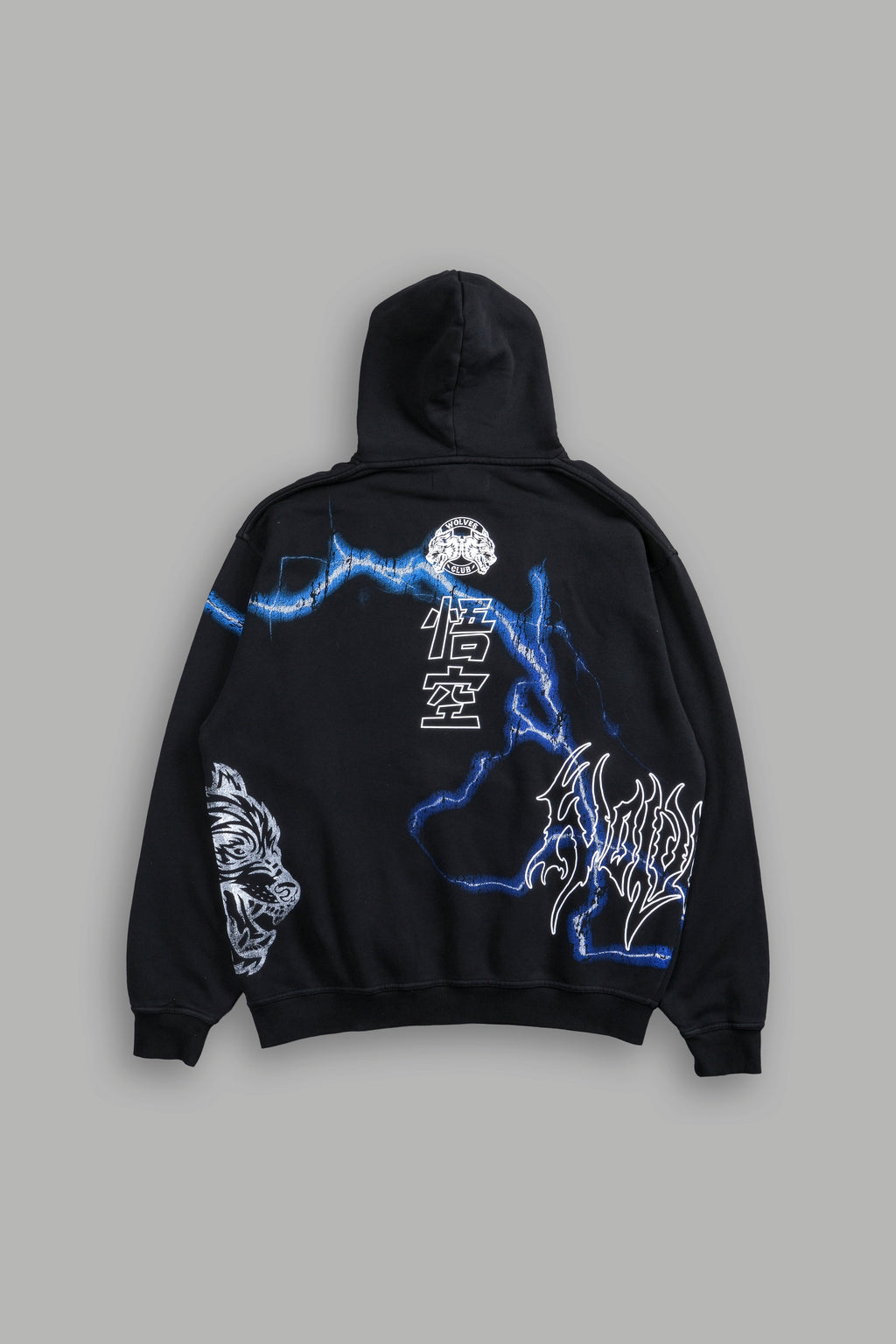Goku Energy "Pierce" Hoodie in Black — imagem 3