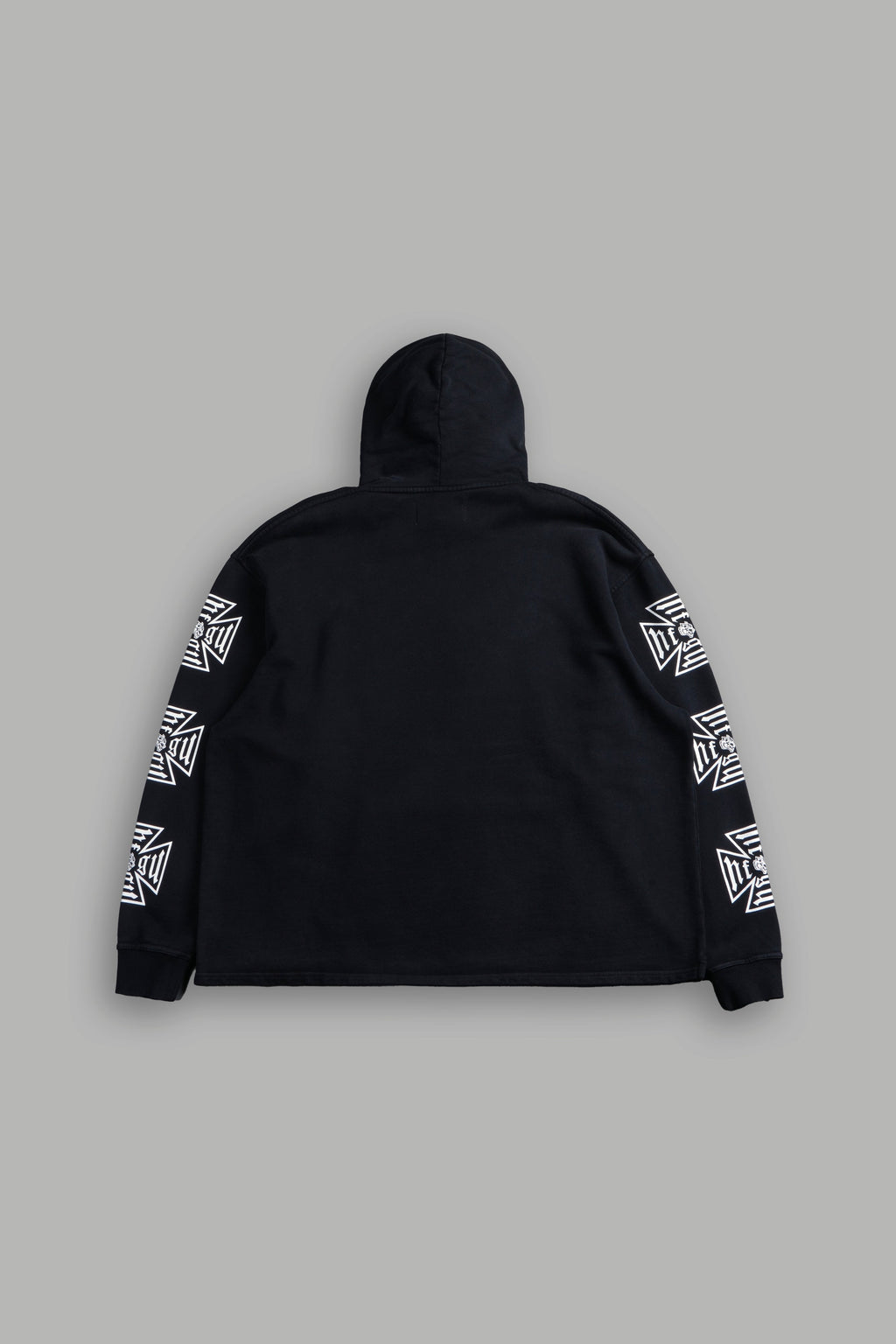 True to Our Core "Moaty" Hoodie in Black Drift Wash — imagem 3