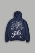 Final Boss "Pierce" Hoodie in Storm Blue - imagem 1