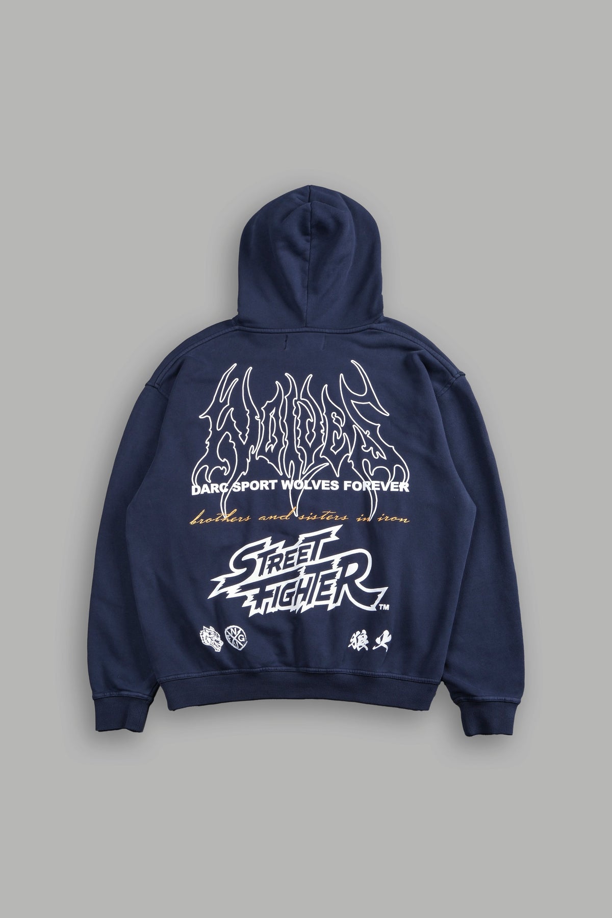 Final Boss "Pierce" Hoodie in Storm Blue - imagem 1