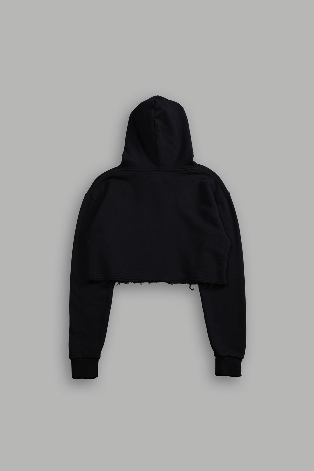 Wolf Pyramid "Pierce" Cropped Hoodie in Black — imagem 2