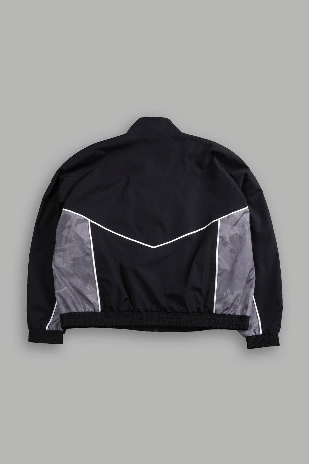 Drip Hesh Quinn Track Jacket in Black/Lush Vintage Woodland Camo - imagem 3