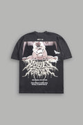 Jack Hammer "Premium" Oversized Tee in Wolf Gray — imagem 1