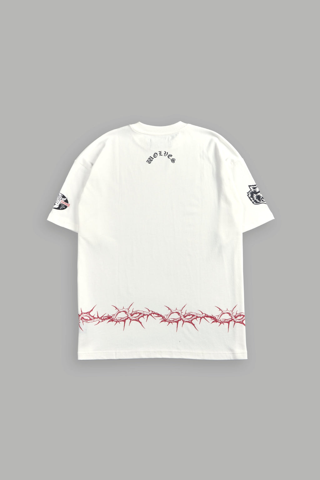 Drip Hesh "Premium" Oversized Tee in Cream — imagem 3