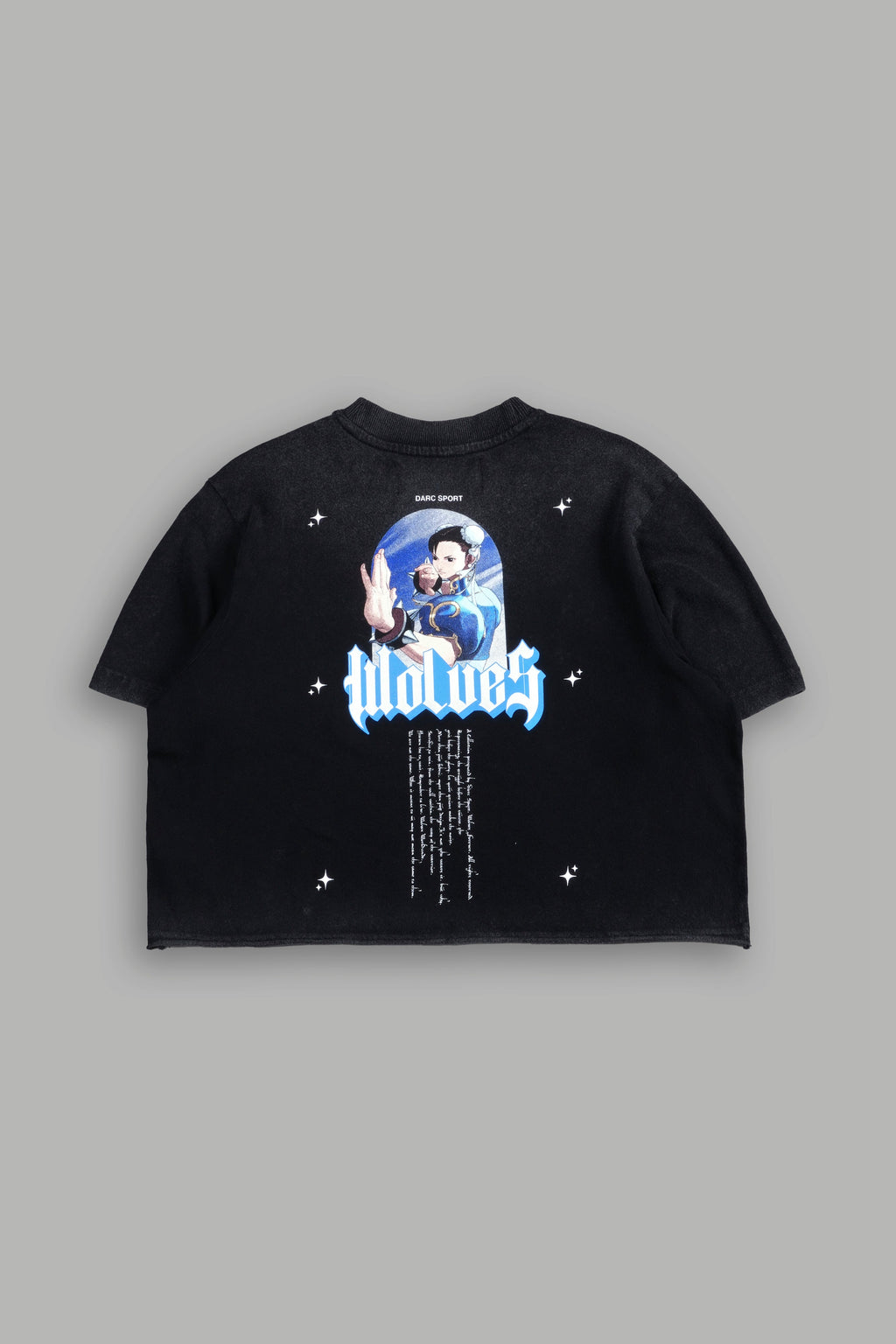 Kikoken Forever "Premium" (Cropped) Tee in Black - imagem 6