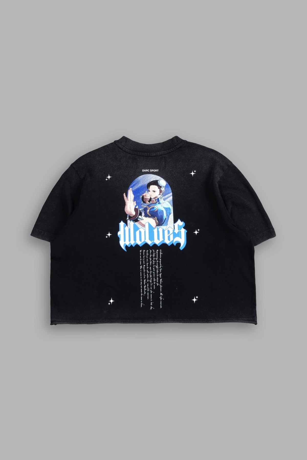 Kikoken Forever "Premium" (Cropped) Tee in Black - imagem 6