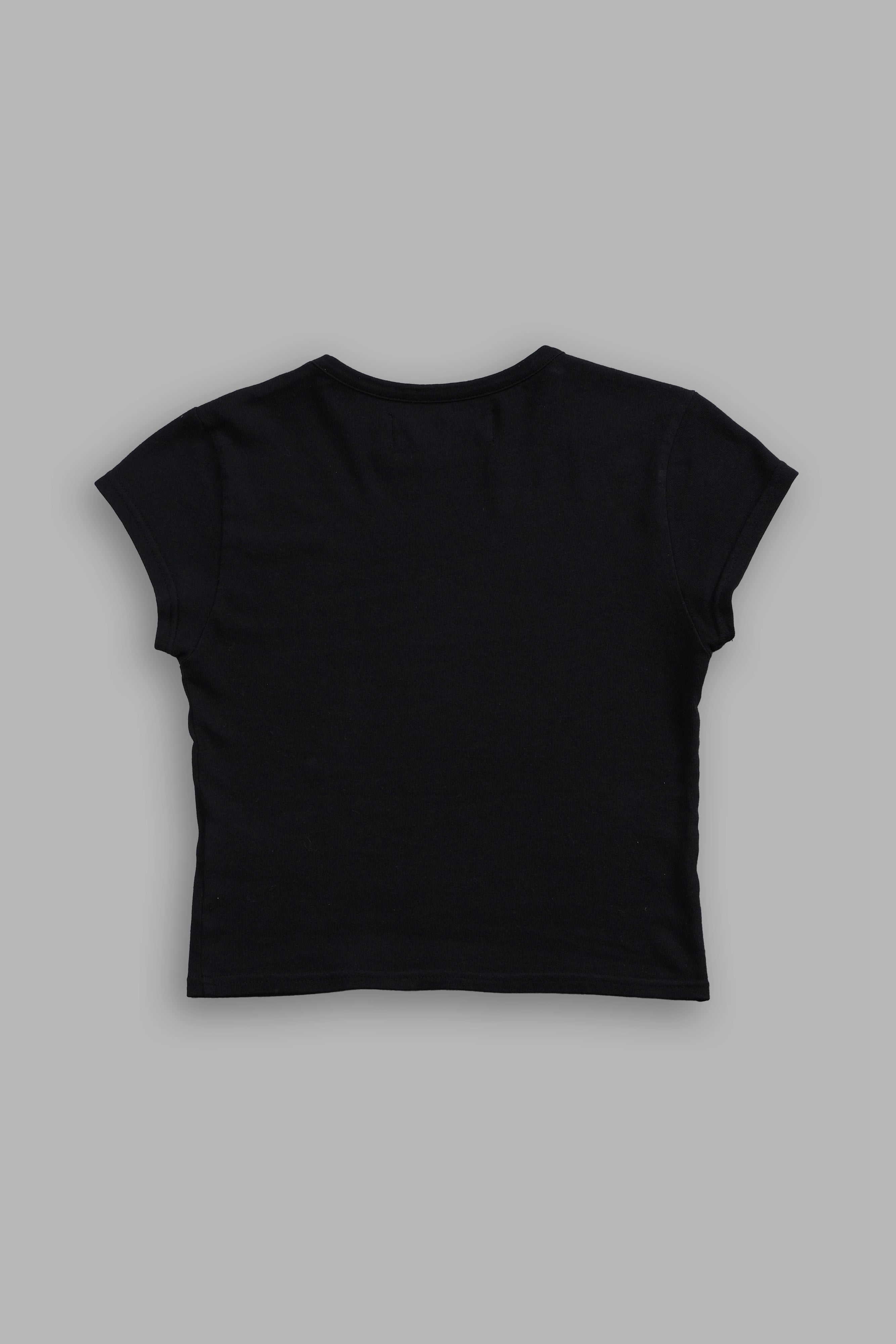 She Warrior "Baby" Tee in Black — imagem 4