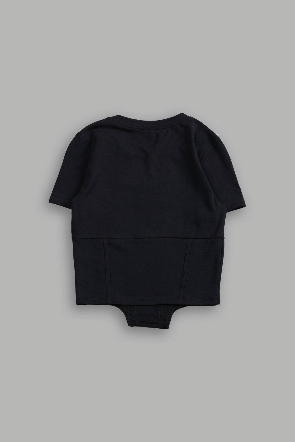 Wings of Darkness Salem Corset Tee in Black — imagem 4
