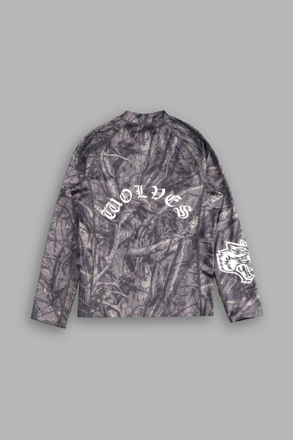 Core Rash Guard in Dusk Moss Driftwood Forest Camo — imagem principal
