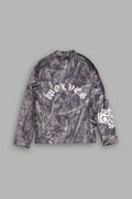 Core Rash Guard in Dusk Moss Driftwood Forest Camo — imagem principal
