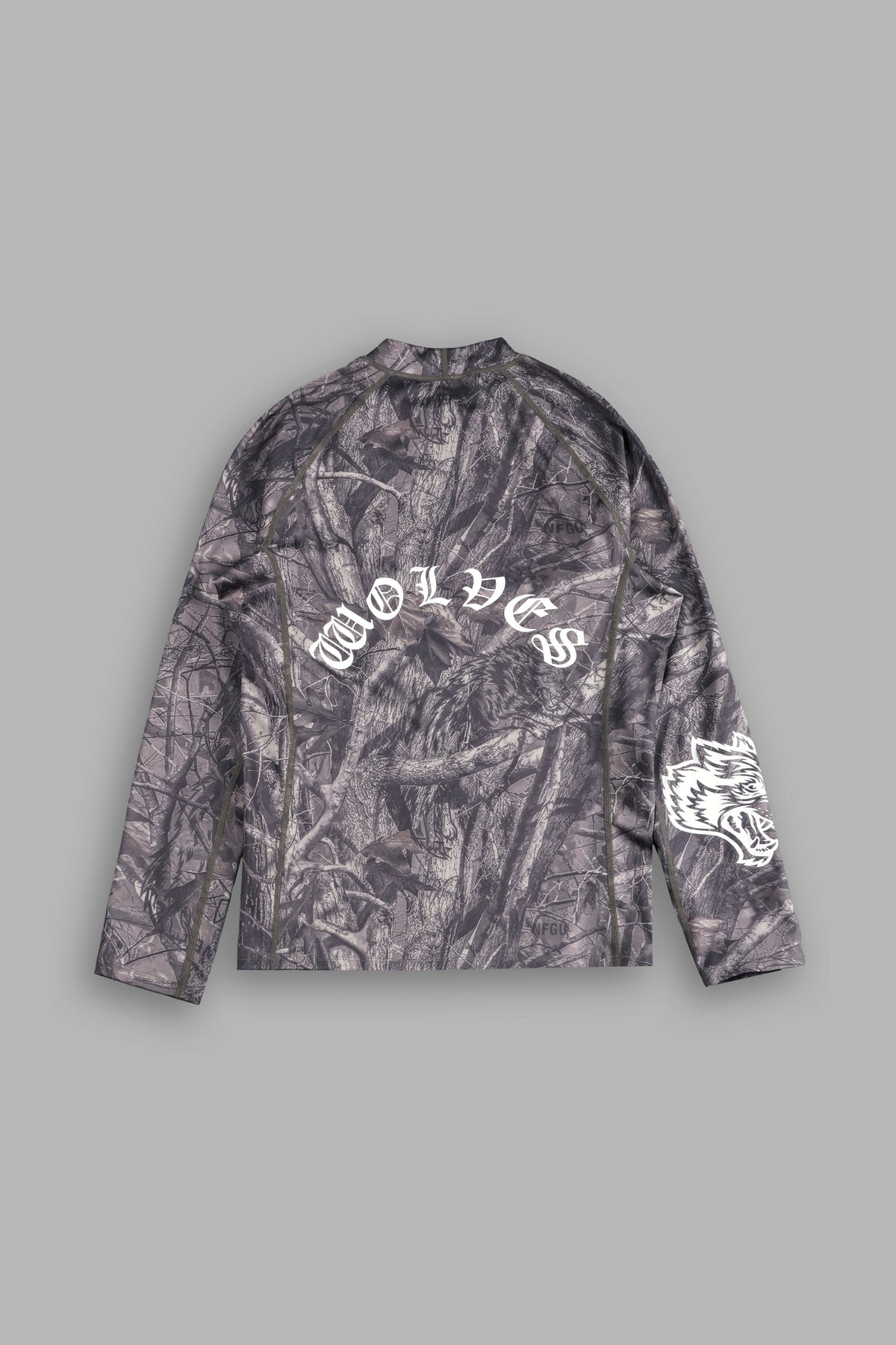 Core Rash Guard in Dusk Moss Driftwood Forest Camo — imagem principal